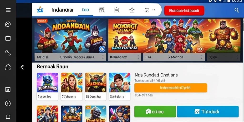 Screenshot menunjukkan tampilan awal fitur permainan 365ZK.