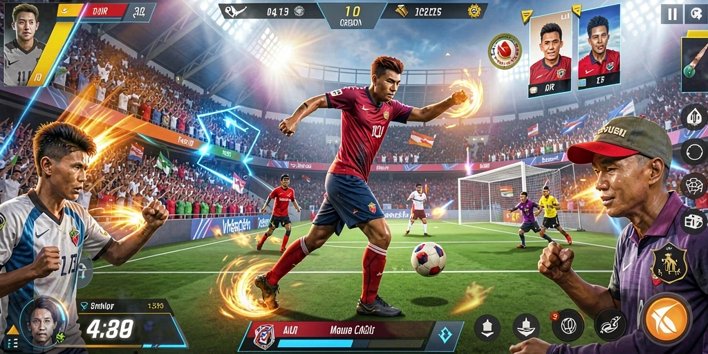 Screenshot menampilkan antarmuka pengguna yang menarik.