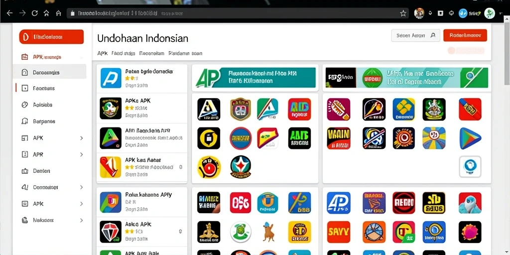 Tampilan antarmuka yang modern dan menarik.
