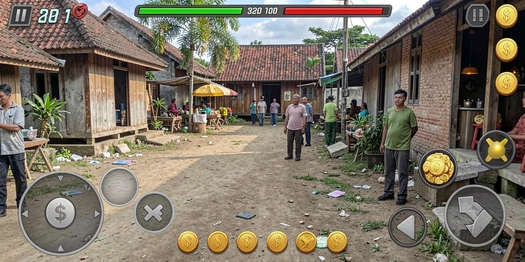 Screenshot menunjukkan antarmuka pengguna yang intuitif.