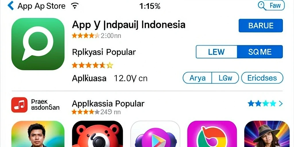 Tampilan utama yang menarik dan mudah dinavigasi.