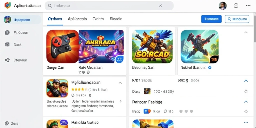 Tampilan antarmuka pengguna yang menarik.