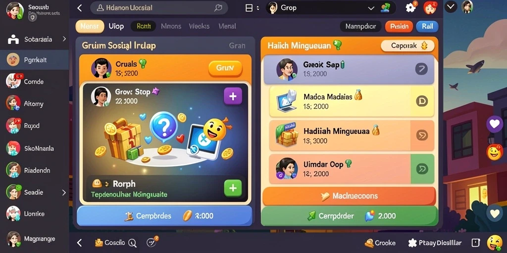 Tampilan antarmuka yang menarik dan mudah digunakan.