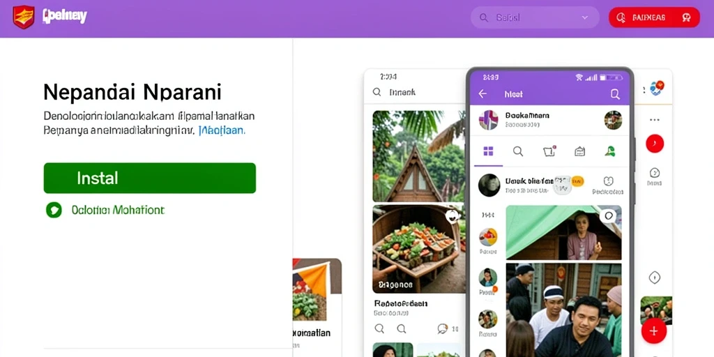 Tampilan antarmuka yang menarik dan mudah dinavigasi.