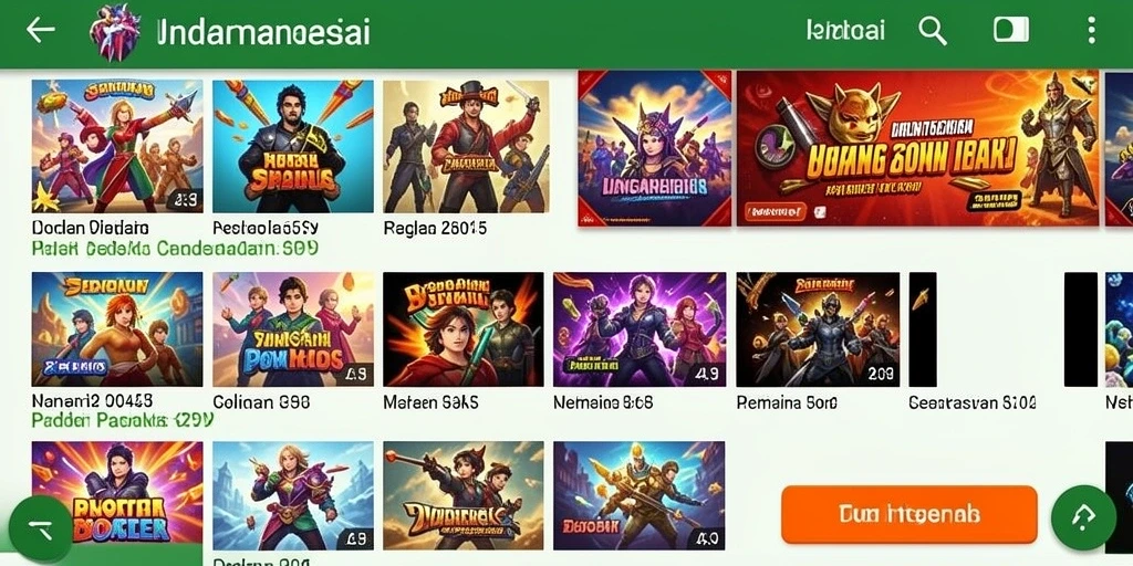 Tampilan antarmuka yang menarik dan mudah digunakan.