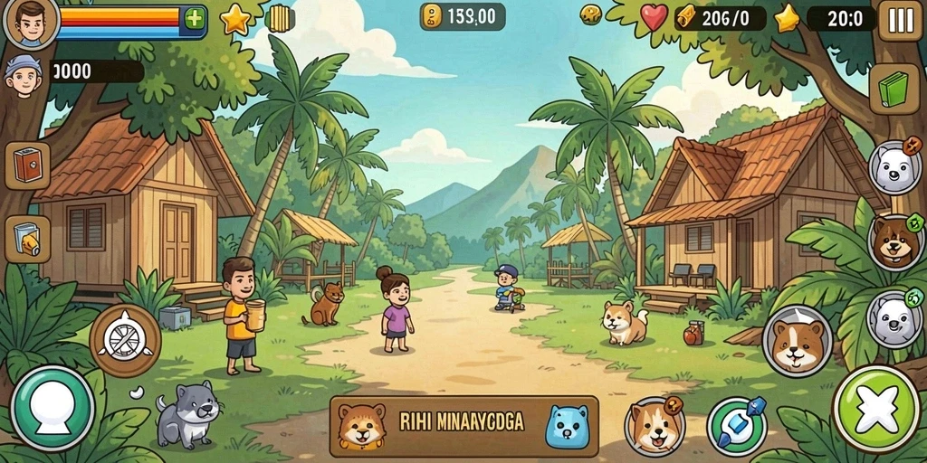 Tampilan awal aplikasi MERIAH4D yang menarik.