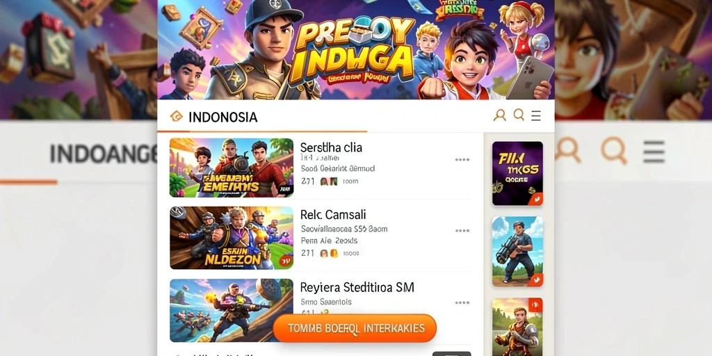 Tampilan antarmuka yang menarik dan mudah dinavigasi.