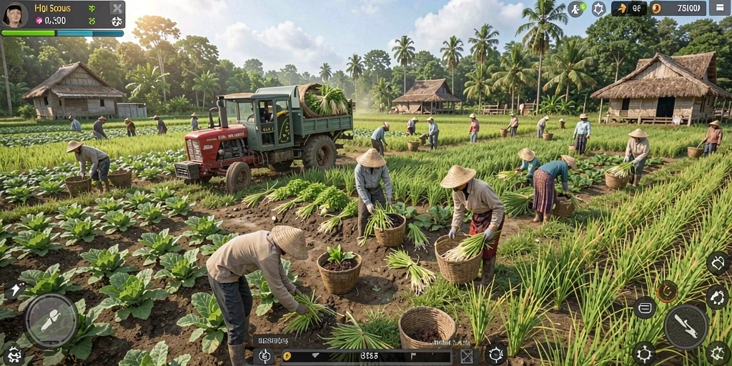 Tampilan awal yang ceria dan menggoda.