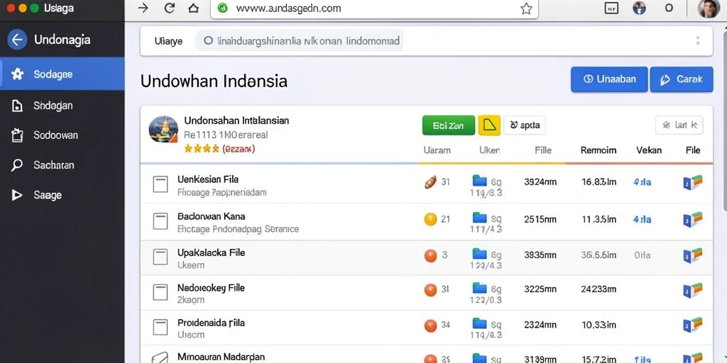 Tampilan antarmuka pengguna yang menarik dan intuitif.