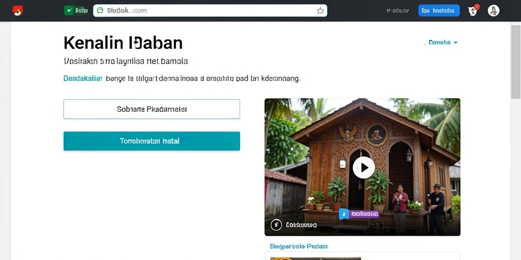 Tampilan menu utama WISNU123 yang menarik dan mudah dinavigasi.